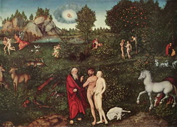 Рай (Лукас Кранах-Старший, 1530 г.) 