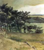 Озеро Примель. Бретань. 1905 г.