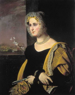 Портрет С.А. Авдулиной (О.А. Кипренский, 1822 (23?))