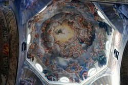 Плафон в палаццо Дуома (Франческо Маццола Паомеджанино)